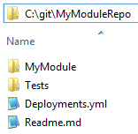 Module folder